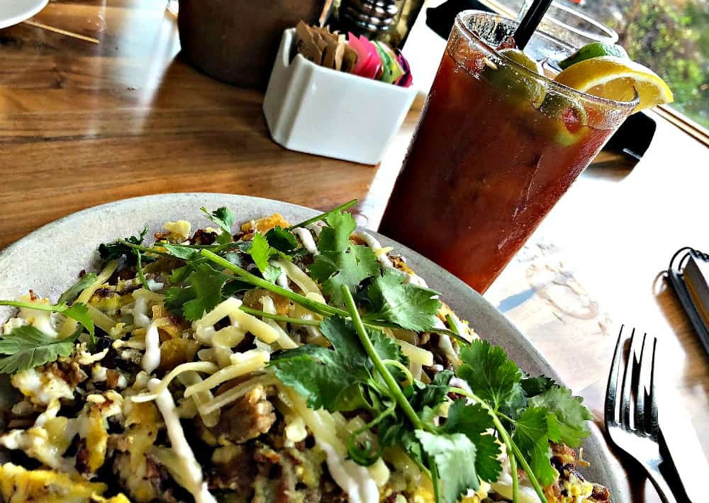 Brunch at Friday Harbor House, San Juan Island