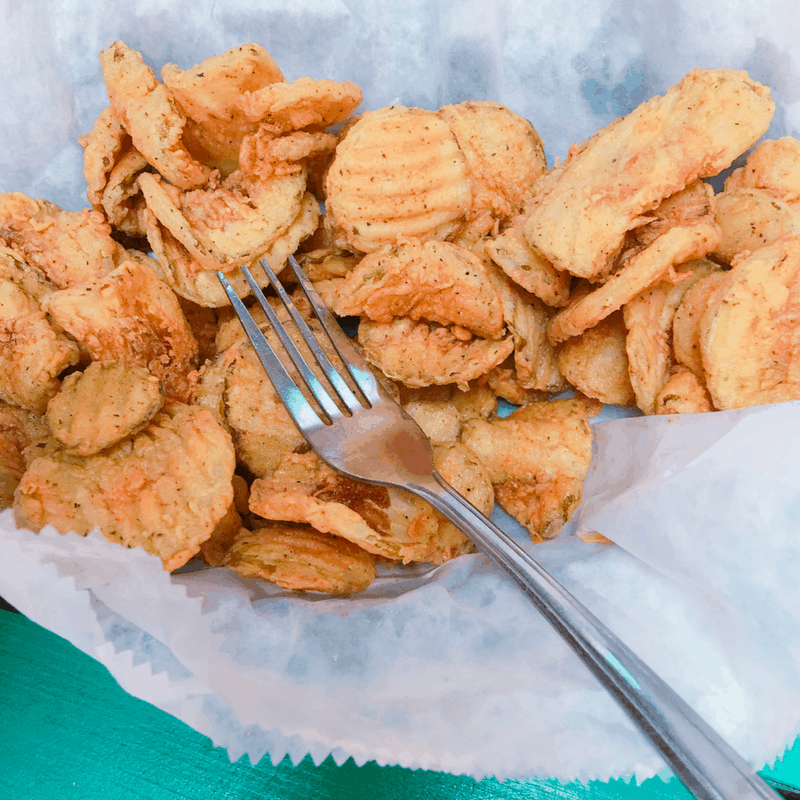 Gnat's Landing Fried Pickles