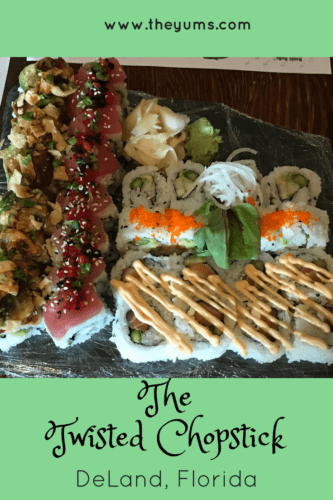 The Twisted Chopstick in DeLand, Florida: Innovative, Creative Sushi