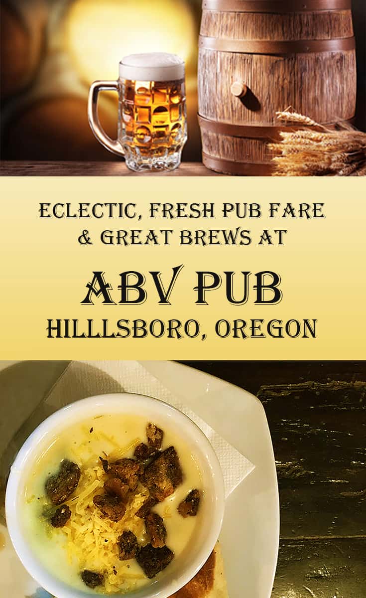 Eclectic Beer and Gastropub Food at ABV Pub, Hillsboro, Oregon The Yums