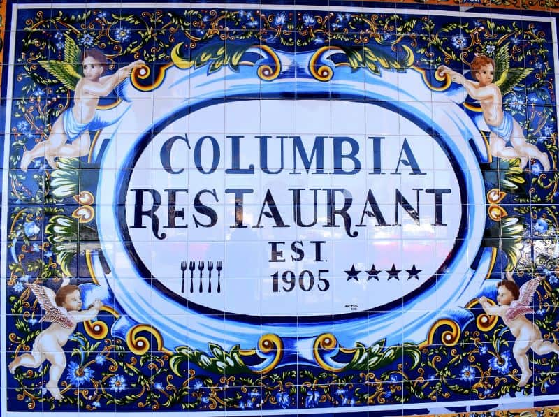 Columbia Restaurant is the oldest restaurant in Florida.