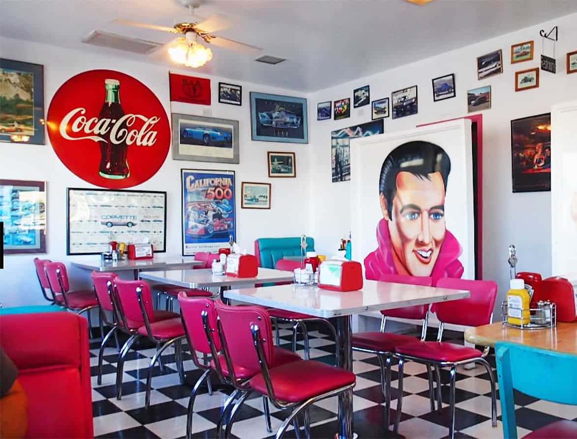 Kicks are Included at Mr D’z Route 66 Diner, Kingman, Arizona The Yums