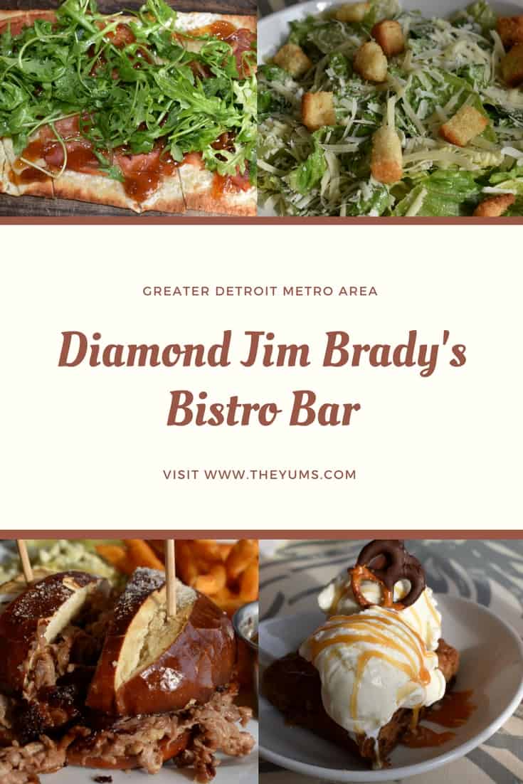 Diamond Jim Brady's Bistro Bar in Novi (Detroit), Michigan The Yums