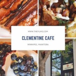 Clementine Cafe a favorite for breakfast or brunch in Winnipeg, Manitoba.