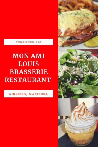 Enjoy French brasserie cuisine at Mon Ami Louis in Winnipeg, Manitoba.