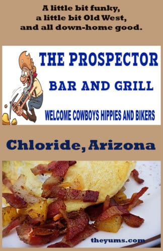 Pin It-The Prospector Bar & Grill, Chloride, Arizona