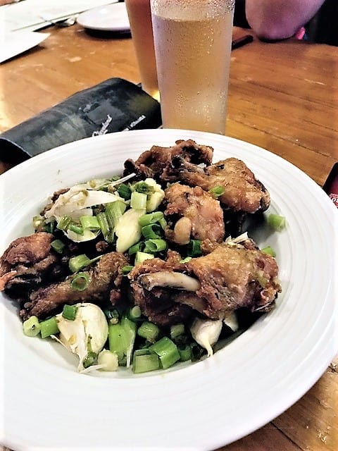 Crispy Chicken Wings Confit - The Greenhouse Tavern, Cleveland, Ohio