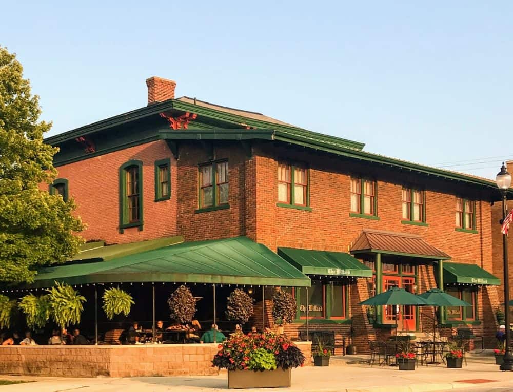 exterior of the willard in franklin indiana