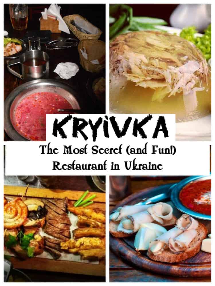 If you only go to one place for dinner in Lviv, Ukraine it should be Kryivka.  Here, you get not only food, but an entire experience. But first, you have to find it…