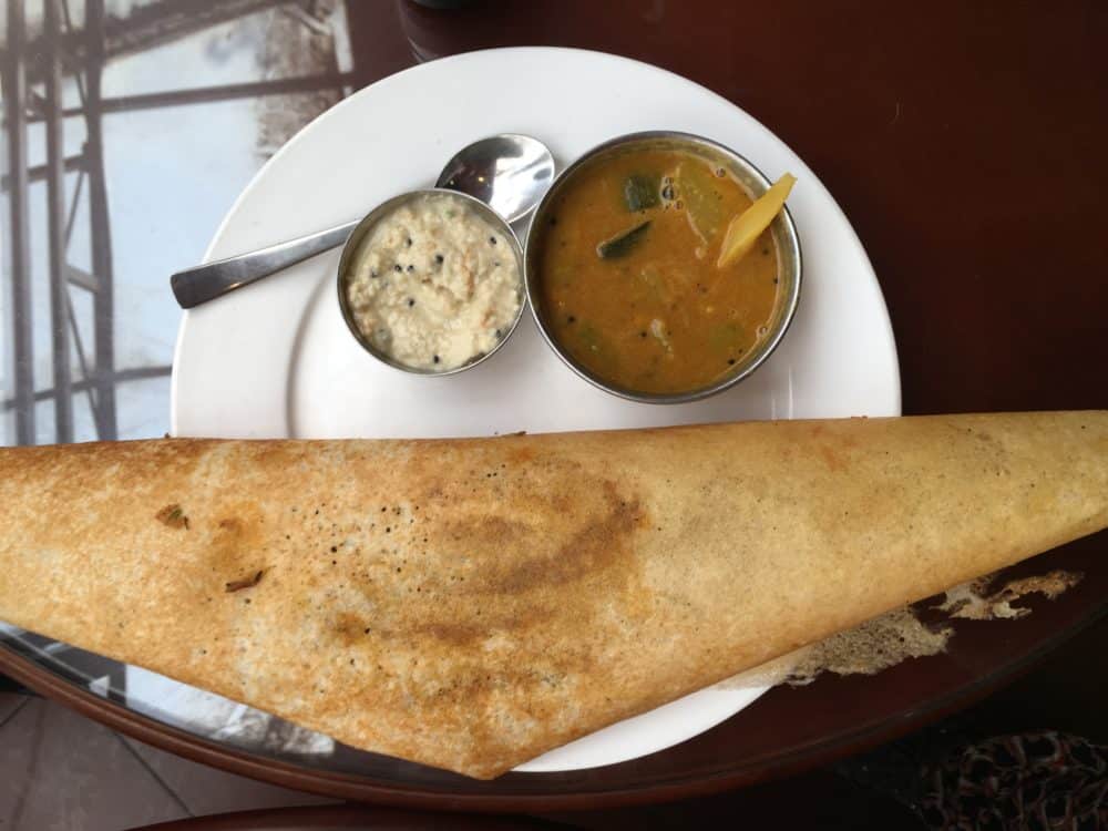 Masala Dosa. The Bakery Cafe. Kathmandu, Nepal