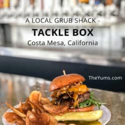 Tackle Box bbq burger