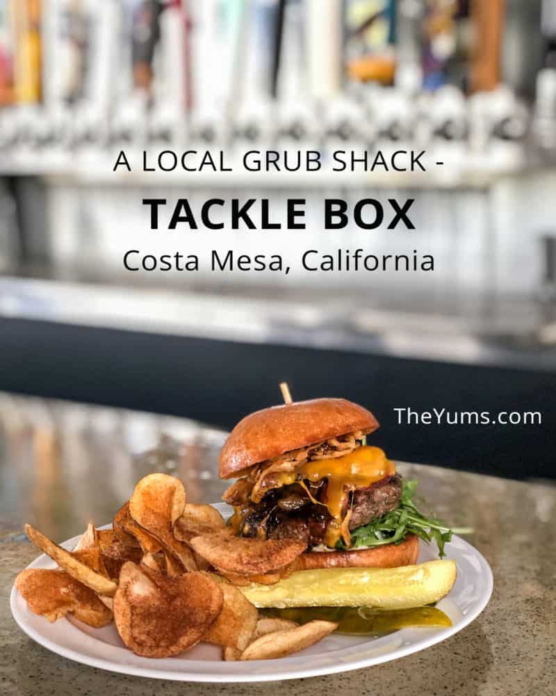 Tackle Box bbq burger