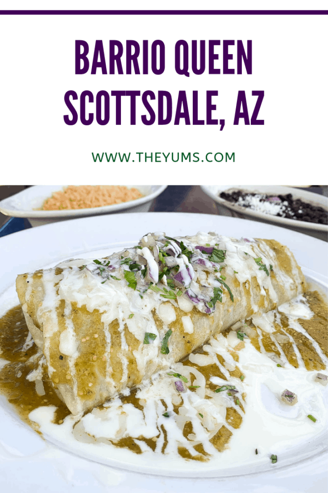 Plates of Mexican specialty dishes from Barrio Queen in Gilbert, Arizona.