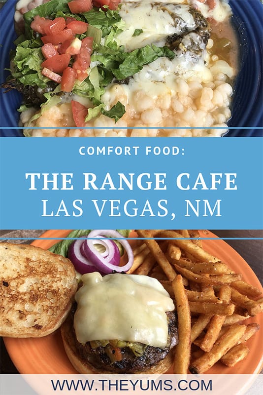 Comfort food dishes served at the Range Cafe, in Las Vegas, New Mexico.