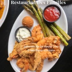 Cajun and creole food at Restaurant des Families